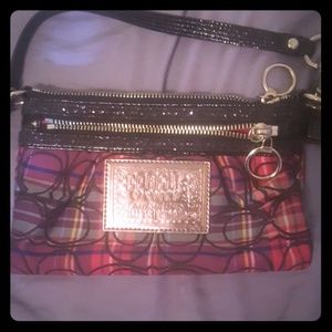 Coach Poppy Wristlet